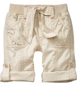 BabyGap: Roll-up pants - stone
