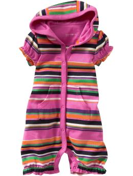 BabyGap: Striped ruffle romper - stripe