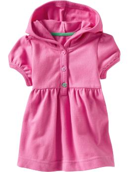 BabyGap: Pique empire hoodie - light english rose