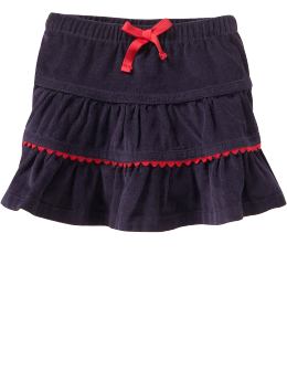 BabyGap: Tiered corduroy skirt - marine blue