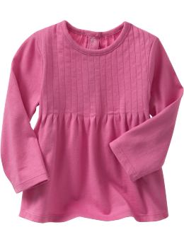 BabyGap: Pintucked top - light english rose