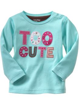 BabyGap: Too cute graphic T - aquarium