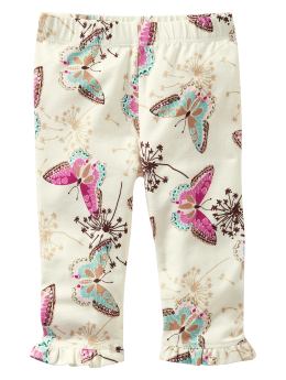BabyGap: Butterfly ruffle leggings - butterfly