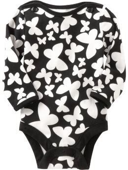 BabyGap: Boatneck bodysuit - butterfly