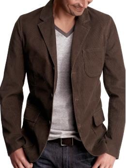 Corduroy blazer