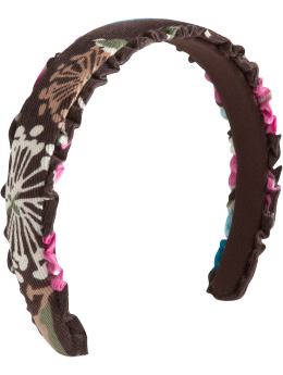 BabyGap: Ruffled headband - classic brown