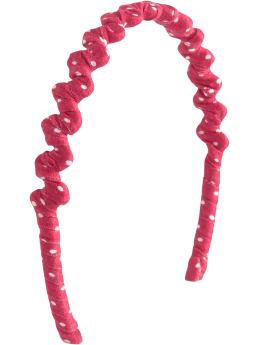 BabyGap: Dotted headband - red