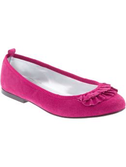GapKids: Ruffle ballet flat - paradise pink