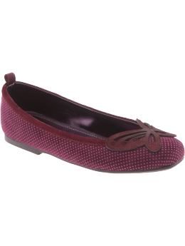 GapKids: Butterfly ballet flats - pink dot