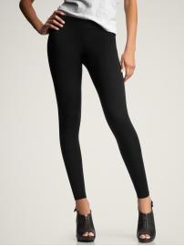 Stretch knit leggings