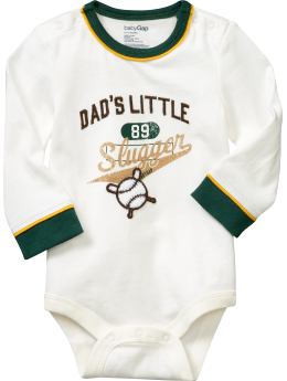 BabyGap: Mom & Dad ringer bodysuit - dad