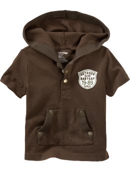BabyGap: Hoodie T - brown