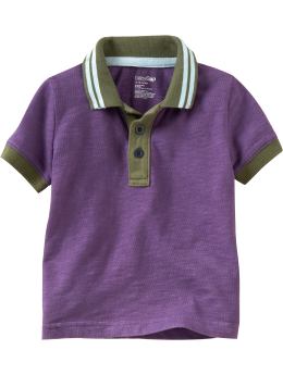 BabyGap: Slub polo - purple