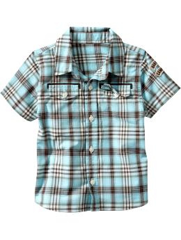 BabyGap: Plaid shirt - plaid