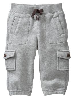 BabyGap: Cargo knit pants - gray