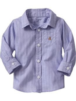 BabyGap: Striped shirt - blue stripe