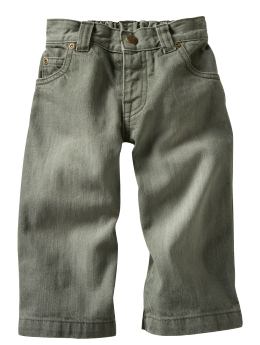 BabyGap: Colored jeans - olive