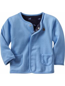 BabyGap: Reversible knit cardigan - utah sky