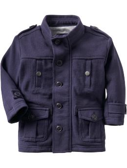BabyGap: Knit surplus jacket - marine blue