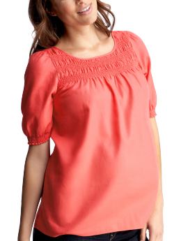 GapMaternity: Smocked top - watermelon ice