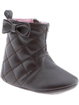 BabyGap: Quilted boots - brownie