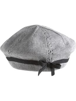 BabyGap: Pointelle sweater beret - gray