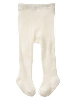 BabyGap: Knit tights - milk