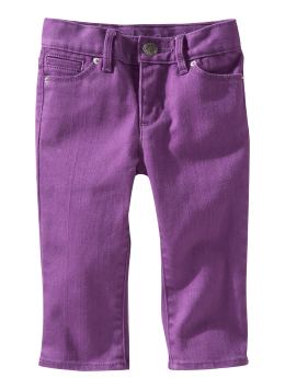 BabyGap: Purple skinny jeans - prism purple
