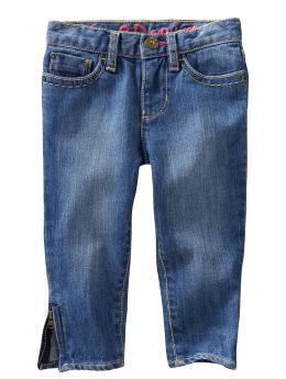 BabyGap: Skinny zipper jeans - blue denim