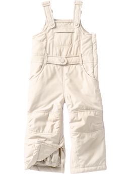 BabyGap: Warmest overalls - milk