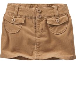 GapKids: Button-flap pocket corduroy skirt - deerfield