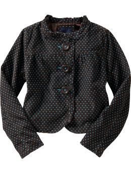 GapKids: Dotted corduroy jacket - classic brown