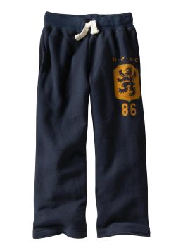 GapKids: Sporty pants - blue galaxy