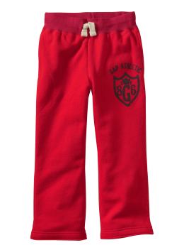 GapKids: Sporty pants - russian red