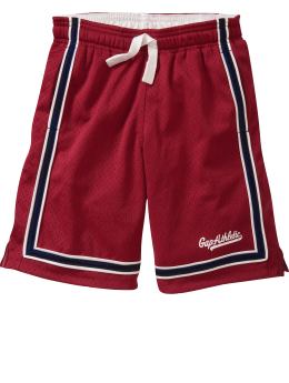 GapKids: Mesh shorts - russian red