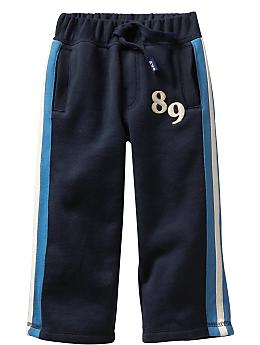 BabyGap: Striped knit pants - blue galaxy
