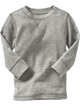 Waffle-knit T
