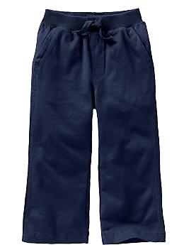 Jersey knit pant