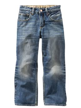 GapKids: Original fit destructed light jeans - court