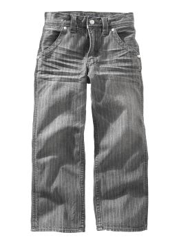 GapKids: Loose fit pin striped jeans - pinstripe