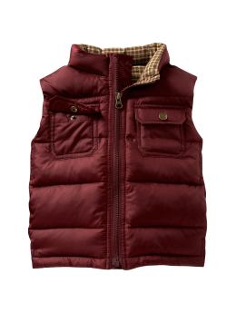 BabyGap: Puffer vest - rose wood