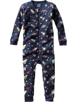 BabyGap: Spaceship sleeper - raw indigo