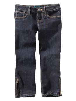 GapKids: Skinny zipper jeans - denim