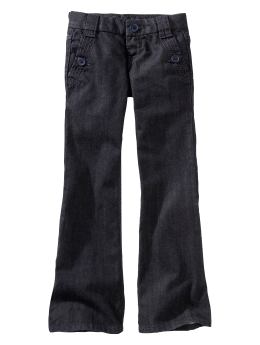 GapKids: Boot cut trouser jeans - denim