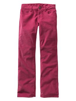 GapKids: Five-pocket corduroy pants - light sangria
