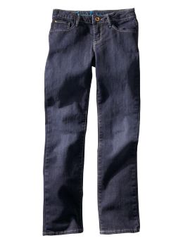 GapKids: Embroidered skinny jeans - denim