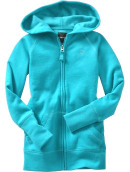 GapKids: Long hoodie - scuba blue