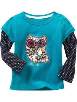 BabyGap 2 in 1 fun graphic T river teal