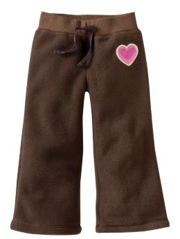 BabyGap: Pro Fleece arch logo pants - classic brown