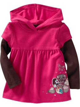 BabyGap: 2-in-1 graphic hoodie - bright ruby